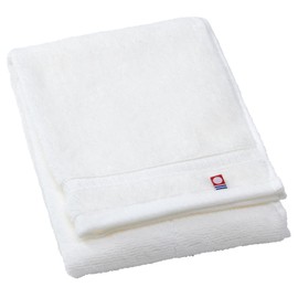 Nishikawa TT24100014 Imabari Face Towel, 13.4 x 31.5 inches (34 x 80 cm), Washable, 100% Cotton, Like Water Droplet, Fluffy, Soft, Made in Puffy Cotton, Made in Japan