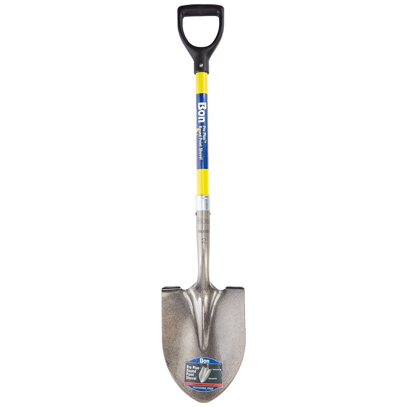 Bon Tool Bon 28-107 Contractor Grade Round Point Shovel with