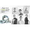 Faraday Scarf,EMF Radiation Protection Scarf-High Shielding Efficiency, Unisex. Multiple Ways