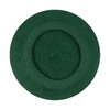 Gllutt Women Wool Beret Hat French Style Solid Color (Dark