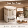 5KG Rice Dispenser for Kitchen Storage – Sealed Dry Food