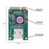 CY -Card 30x50mm MSATA to Micro SD T-Flash TF Card