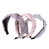 Vaguelly 3pcs Knotted Pearl Headbands Set for Women Fashionable Hair