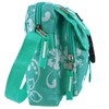 RED X Mens Ladies Hibiscus Cross Body Utility Bag