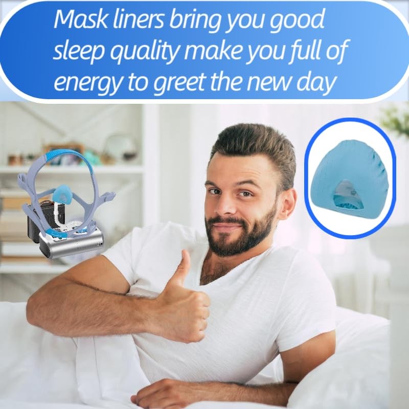 4 Pack Nasal CPAP Mask Liners Compatible with Medium Size