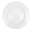 KJKVIVH 2 Pieces ABS Adjustable Round Soffit Exhaust Vent White