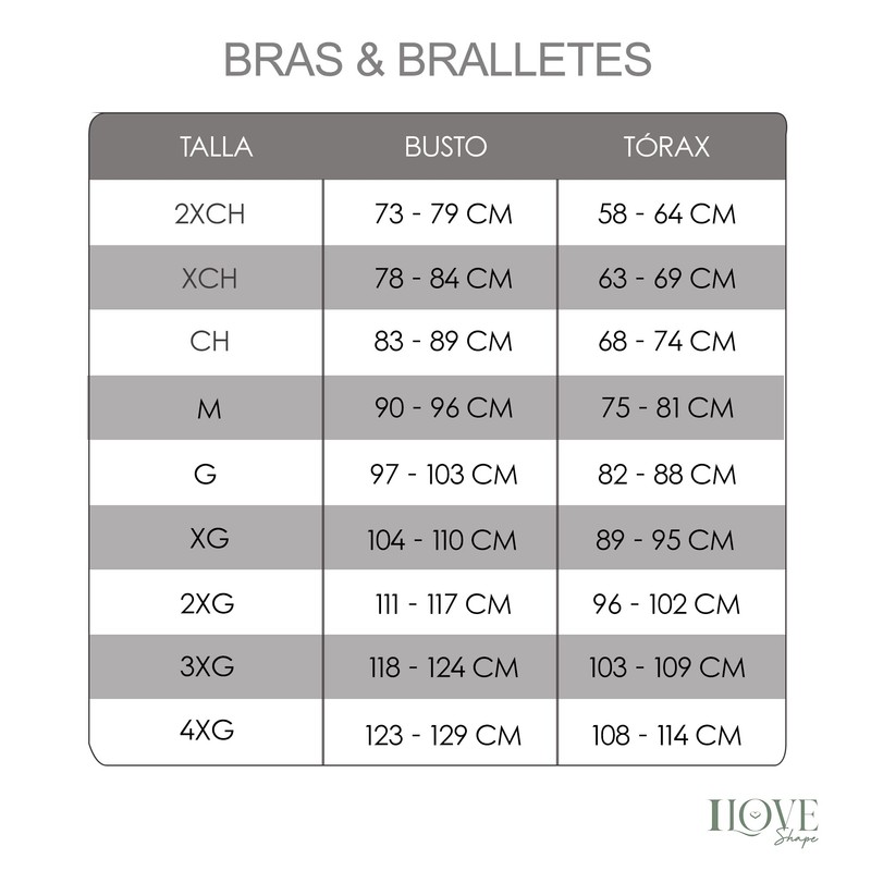 I LOVE SHAPE | Brasier Fresh Bra para Mujer sin
