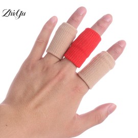 5개입 10개입 손가락 보호대 부목 커버 슬리브 스포츠 [5pcs white gel] 5-pack 10-pack Finger Protector Splint Cover Sleeve Sports [5pcs white gel]