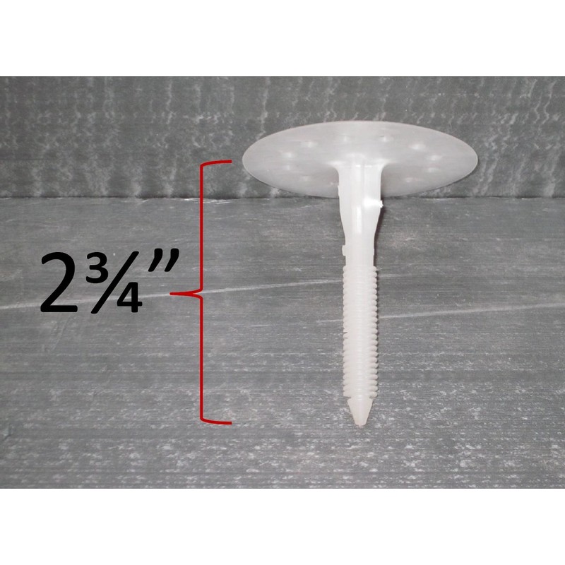 2 3/4" Plastic Masonry Fastener (250 pcs.)