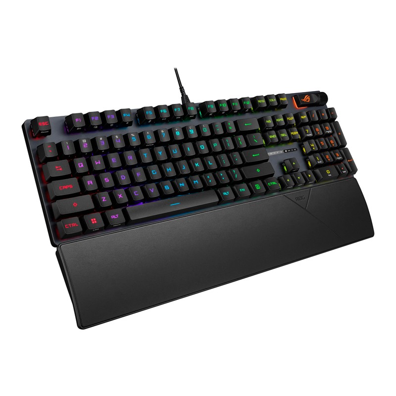 ASUS ROG Strix Scope II Gaming Keyboard, pre-lubed ROG RX
