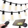 addlon 96FT Solar String Lights Waterproof,Patio Lights Solar Powered