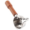 58mm Portafilter Single Head Extraction Solid Wood Handle Stainless Steel