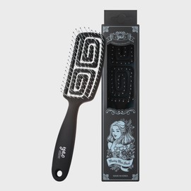 Yao Hairbrush [Dark Mini] Scalp Massage Hairbrush Luxury Dry Brush Anti-Tangle Anti-static / 야오 헤어브러쉬 [다크미니] 두피마사지 머리빗 명품 드라이브러쉬 엉킴방지 정전기방지