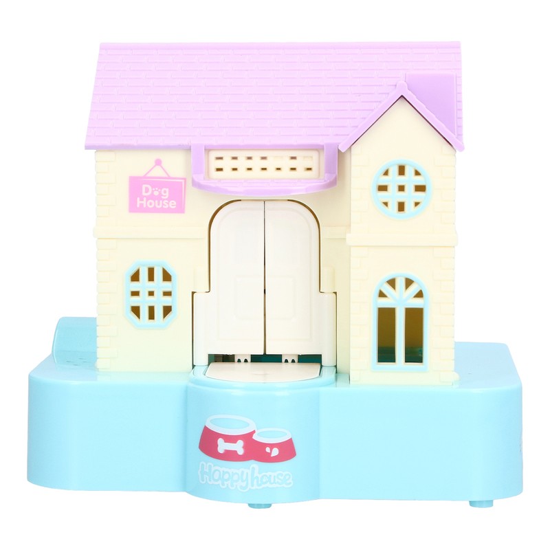 Doghouse Money Saving Box Automatic Coin Swallowing with Light Music
