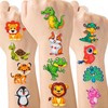 Habett Glitter Temporary Tattoos for Kids, 144PCS Mixed Styles Pre-Cut