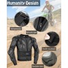 Kids Motorcycle Jacket,Children Youth Dirt Bike Gear,Motorcross Armor Protective Gear,