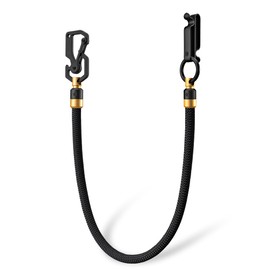 KeyUnity Titanium Carabiner EDC Belt Clip Wallet Chain, Jean Chain, Punk Accessories, Waist Chain, Vintage Braided Rope Pants Chain Keychain Accessory for Jeans & Pants, Ideal for Men & Women