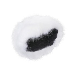 WOONEKY Chic Faux Fur Hat Warm Beanies Women Girls Stylish Cold Weather Essential White