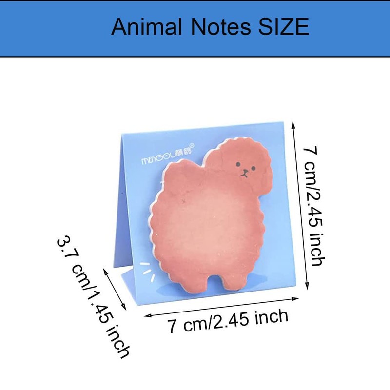 8 Pads 240 Sheets, Cute Sticky Notes Set, Sheets Cute