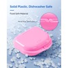 JMU Retainer Case, Orthodontic Retainer Case with Vent Holes, Mouth