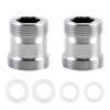 Pack of 2 Tap Adapter, Male Thread M22 to M24