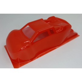 For Losi New Custom Painted Orange Body for Losi Mini-T 2.0 1/16 Scale Truck