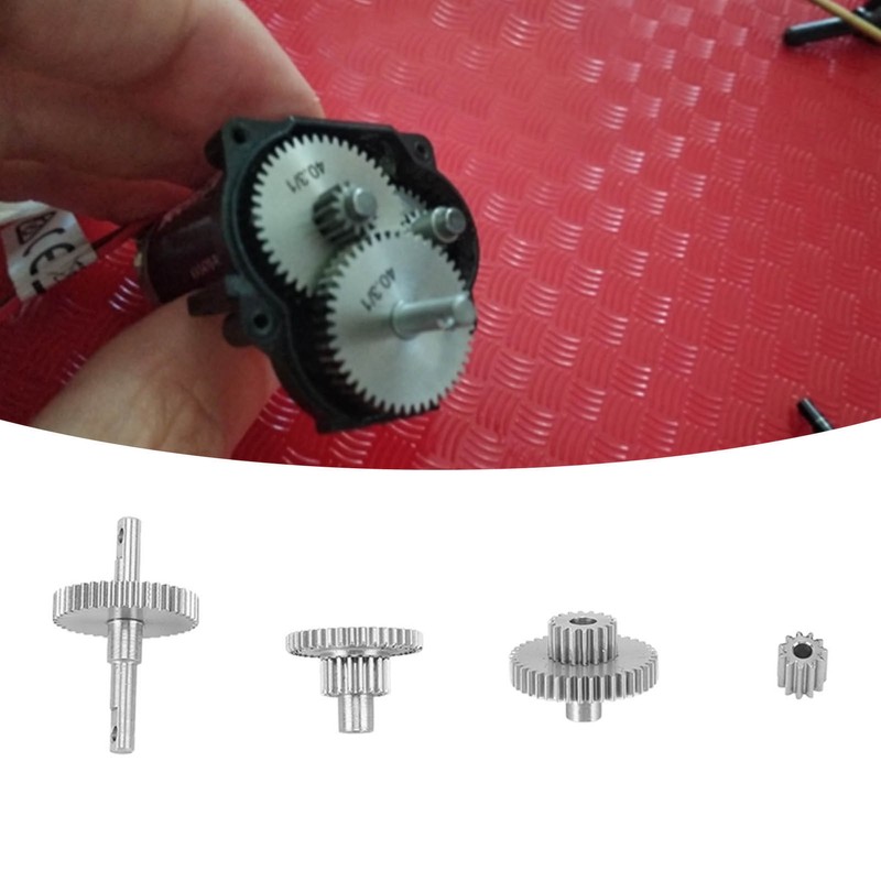 RC Crawler Gear Set Stainless Steel Easy Installation Light Precise