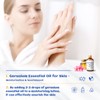 HIQILI 100ML Geranium Essential Oil for Skin, Diffuser & Candle,