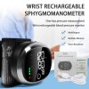 Digital Wrist Blood Pressure Monitor, Automatic BP Machine with Voice,