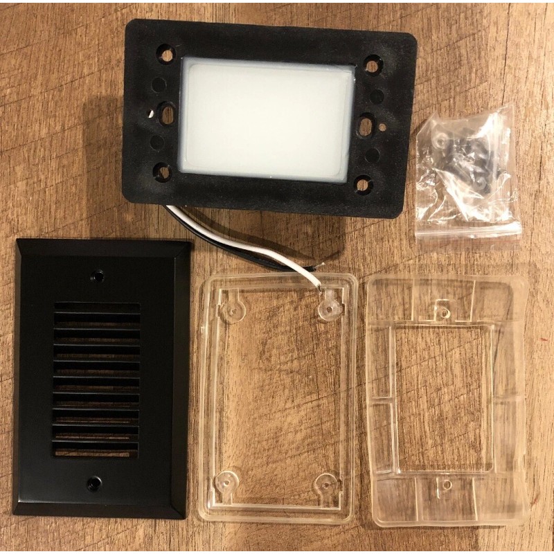 GM Lighting Step / Path / Deck Lighting BLACK Vertical