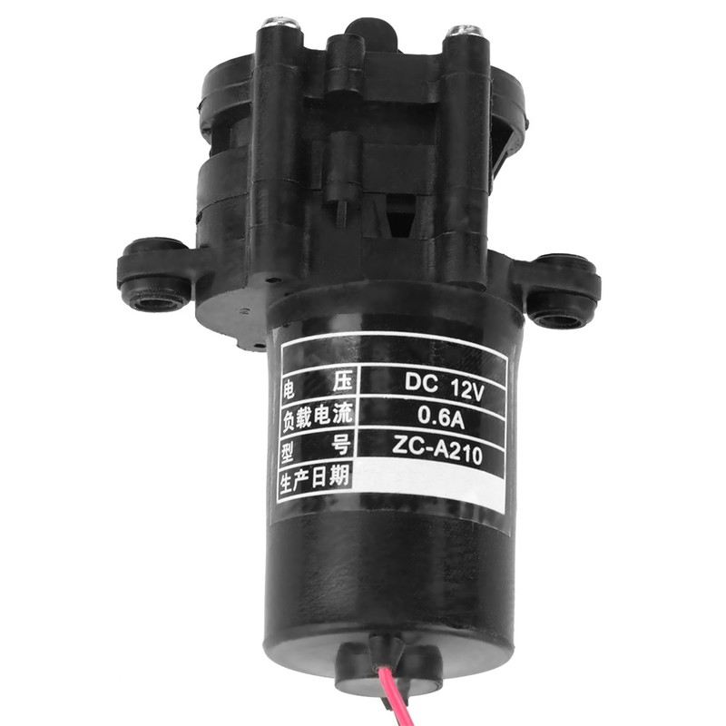 ZC-A210 12V Mini Plastic High Efficiency Self priming Water Pump