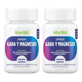 Dúo Pack Cápsulas Gaba Y Citrato De Magnesio 60 Porciones Sin Sabor                                                                                   