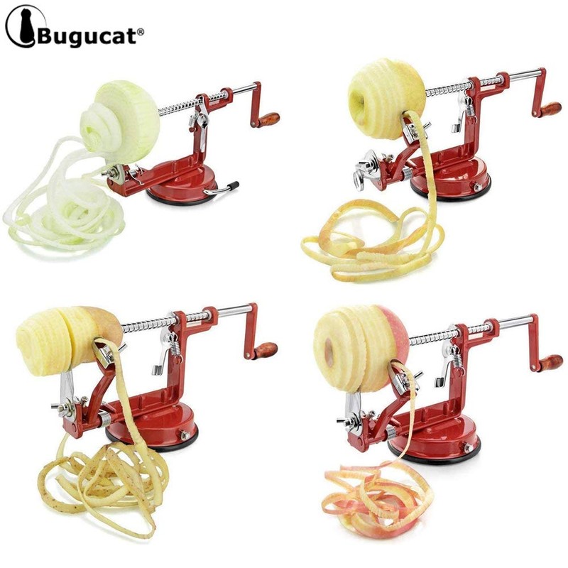 Bugucat Apple Peeler, Professional Apple Slicer, Apple Peeler, Spiral Cutter,