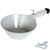 Proper Tools Toolty Plastic Scoop - 165mm Gray - Masonry