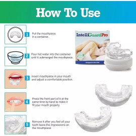 IntelliguardPro Intelliguard Pro Dental Anti-Snore Mouth Guard - Bruxism Nighttime Sleepapnea