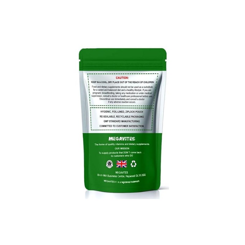 Slippery ELM BARK Capsules 5000mg x 30 - MEGAVITES