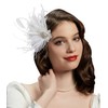 Cizoe Fascinators 20s Gatsby Flapper Acessories Art Deco Party Accessory