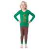 INTIMO Scooby-Doo Unisex Toddler Christmas Be Merry Santa Tight Fit
