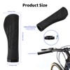 1 Pair Bicycle Handlebar Grips, Non-Slip Durable Soft Rubber for