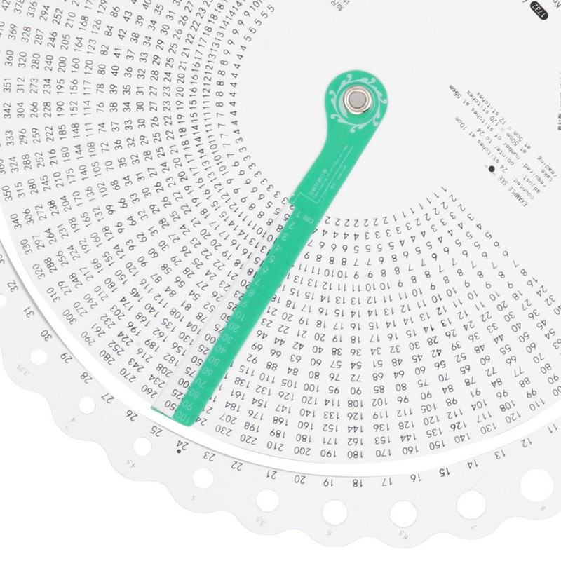 Knitting Ruler Knitting Gauge Measuring Tool Multifunctional Accurate Knitting Stitch