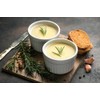 Nuwave Ceramic Ramekins 8 oz, Set of 6, Elegant Classic