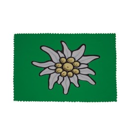 U24 Glasses Cleaning Cloth Edelweiss Flag Glass Cleaning Cloth Microfibre Cloth