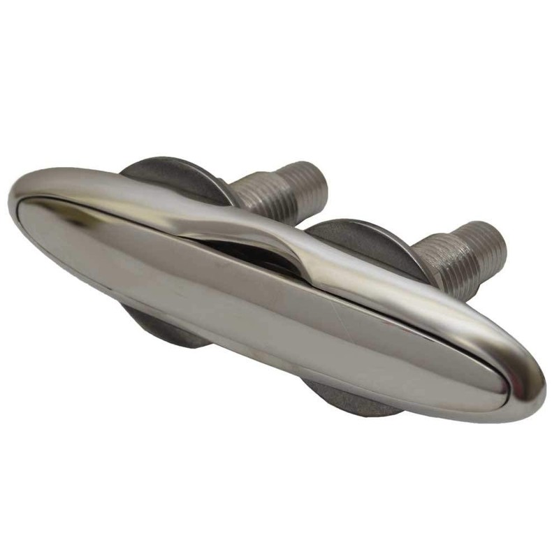 Attwood 66519-1 Retractable Low-Profile Stainless Steel Marine Boat 8-Inch Neat