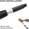 15FT Extendable Telescopic Pole – 4.5m Long Multi-Purpose Extendable Pole
