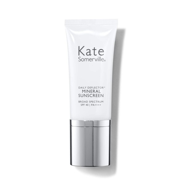 Kate Somerville Daily Deflector Mineral Sunscreen | Broad Spectrum SPF 40 | PA ++++ | High Sun Protection & Protects Against Blue Light | 1.7 Fl Oz