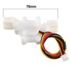 uxcell 1/4" Hall Effect Water Flow Sensor Switch Flowmeter Fluid