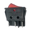 Rocker Switch 16A 20A Canal R Series 6 Pin Space