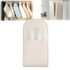 ARAINY Space Saving Hanging Garment Bag with Self Compression Zipper,