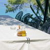 Zanfqvo Pack of 12 Tablecloth Clips, Stainless Steel, Tablecloth Clips,