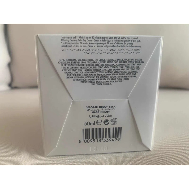 Crema Aclaradora Anti Manchas Noche Dermolab Whitening